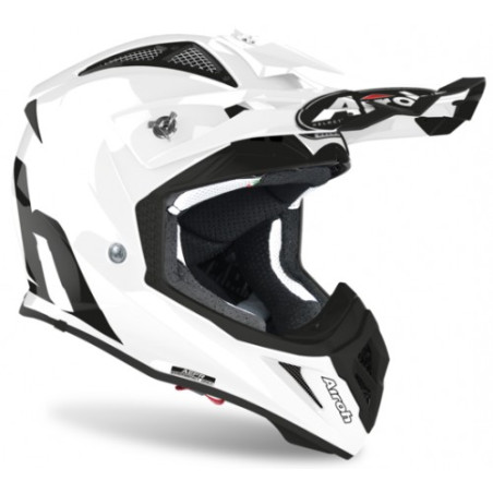 AIROH šalmas AVIATOR ACE WHITE GLOSS spalva: balta blizgi, dydis: S