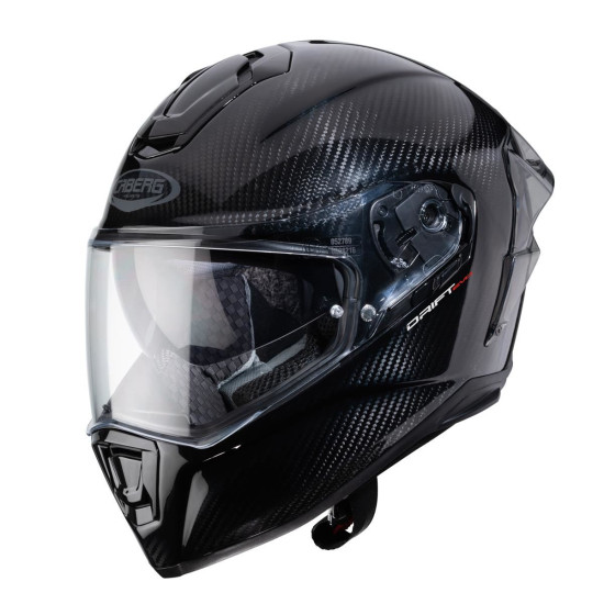 CABERG helmet with integrated goggles, model: DRIFT EVO CARBON PRO color: CARBON, size: XS
