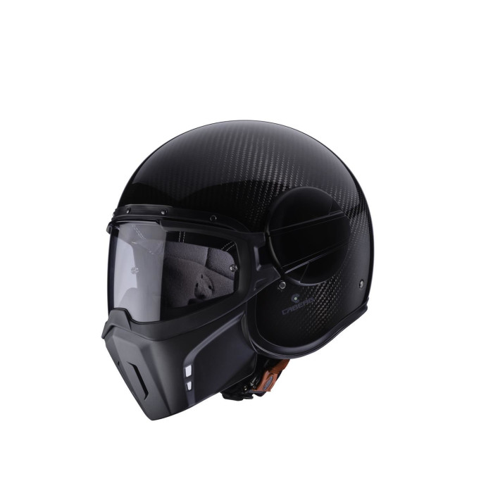 CABERG open face helmet, model: GHOST CARBON color: CARBON, size: M