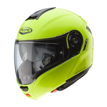 CABERG flip-up helmet, model: LEVO HIVIZION color: yellow FLUO, size: XXL