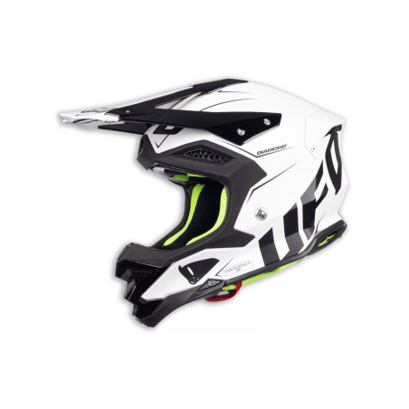 UFO helmet DIAMOND color: black white, size: XL - UFO collection 2022