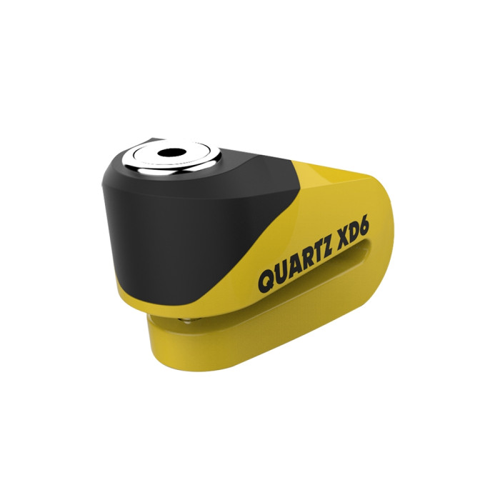 OXFORD brake disc lock QUARTZ XD6 PIN 6MM, color yellow/black (old product code: LK265)