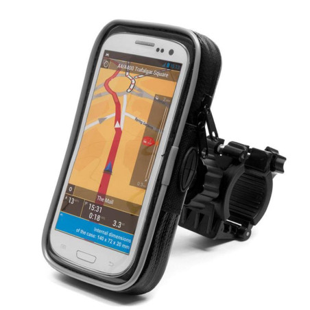 BIKETEC atsparus vandeniui dėklas ant vairo EXTREME® ROTATING 360 / telefonuii, navigacijai tipas:177