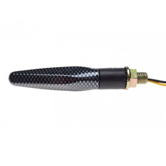 Universal LED turn signals CARBON (2pcs.)