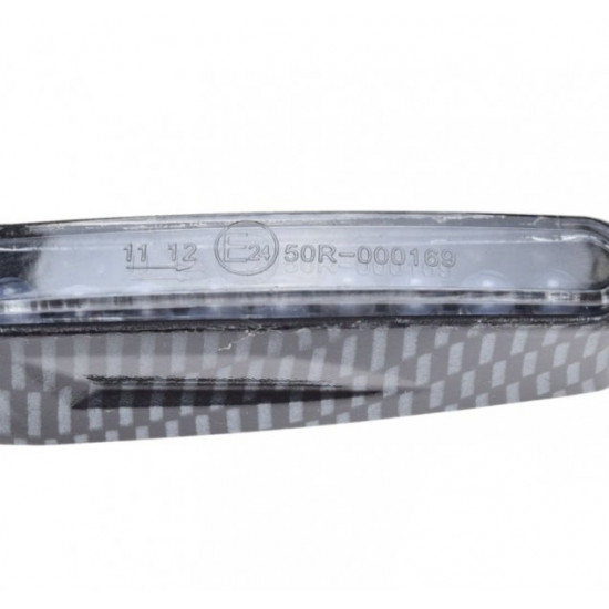 Universal LED turn signals CARBON (2pcs.)