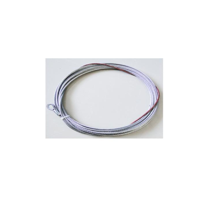 BRONCO wire rope for winch 2500 / 3000 / 3500LBS 15.2M, 4.8MM