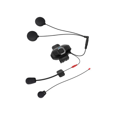 SENA pasikalbėjimo įranga SF2 BLUETOOTH 4.1 800M su universaliu mikrofono komplektu ir greitas montavimas ( be FM radijo funkcij