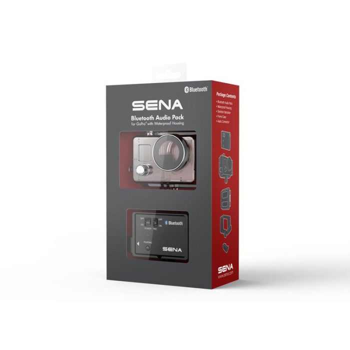 SENA KIT BLUETOOTH 3.0 100M CAMERA GOPRO® HERO3, HERO3+ and HERO4 WATERPROOF 40M