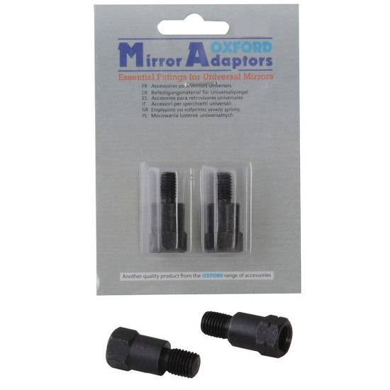 OXFORD universal mirror adapter REVERSE 10MM-8MM (8MM (2 pcs. set)