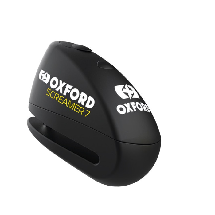 OXFORD brake disc lock with alarm MODEL SCREAMER XA7, PIN 7MM, color black (old product code: LK279)