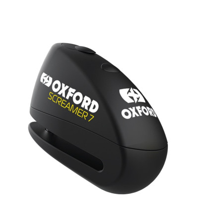 OXFORD brake disc lock with alarm MODEL SCREAMER XA7, PIN 7MM, color black (old product code: LK279)
