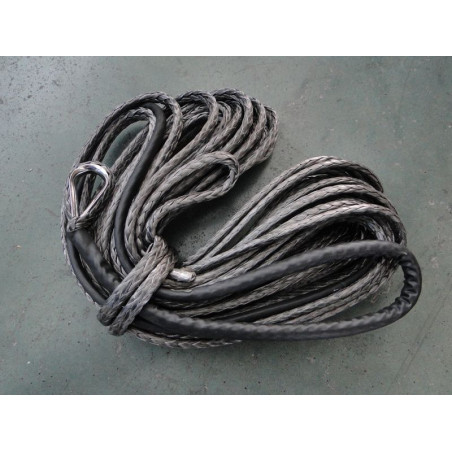 BRONCO lynas sintetinis gervei 10,3M, 5,5MM pilka