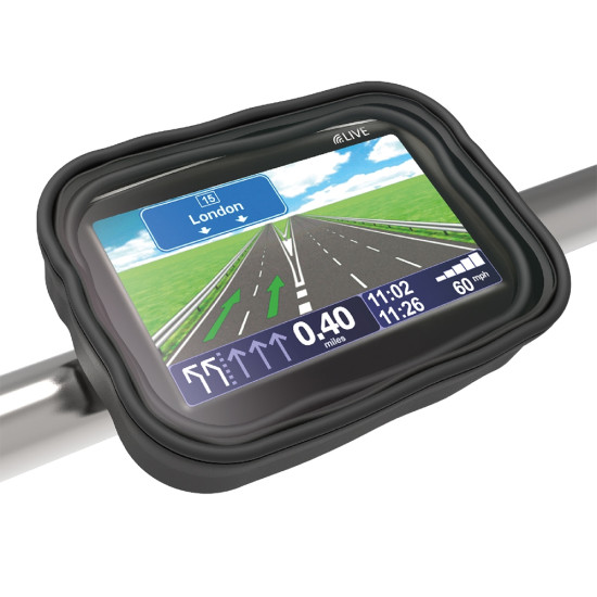 OXFORD waterproof case/cover for phone/navigation, velcro mounting on the steering wheel (old product code: OL900)