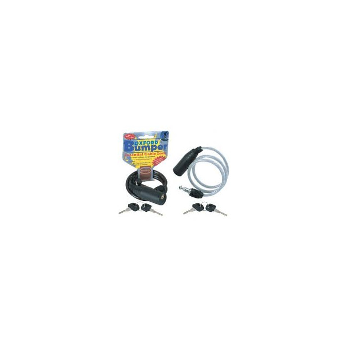 OXFORD LINKA lock 0.6M X 6MM color silver (for helmet, clothing)