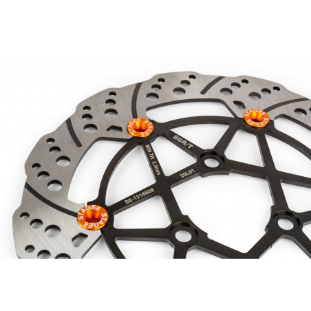 Stage6 R/T MK2 front 280mm floating brake disc Yamaha Aerox