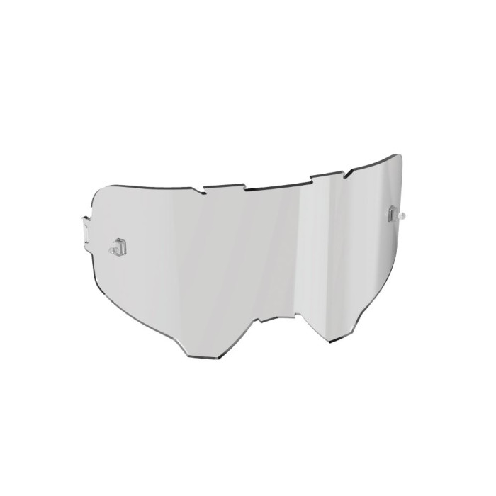 LEATT (2022/2023) lens (anti-fog) tinted mirror gray - LENS LIGHT GREY 58%