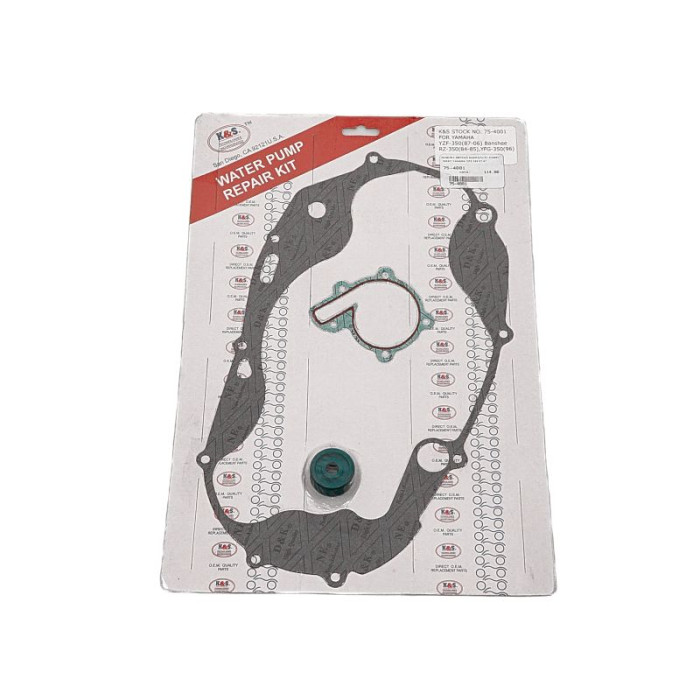 K&S aušinimo pompos remontinis komplektas YAMAHA YFZ 350 87-07