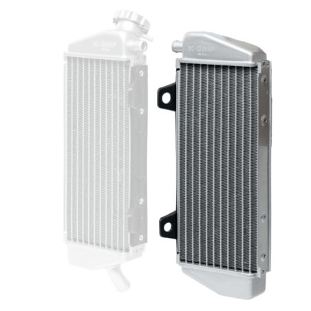 X-GRIP radiator left fits: KTM EXC/EXCF '20-'21, SX/SXF '19-'21, HUSQVARNA TC/FC '19-'21, HUSQVARNA TE/FE '20-'21, GASGAS M