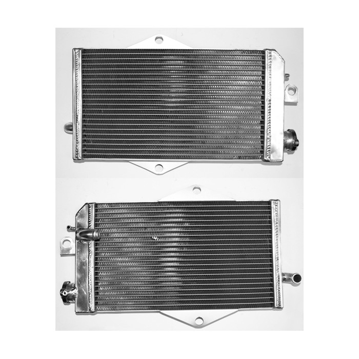 BRONCO radiator YAMAHA YFZ 350 BANSHEE '87-07 increased capacity (pcs.) (with plug)