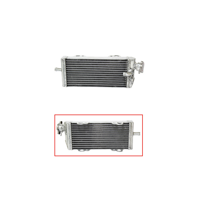 PSYCHIC radiator GAS GAS EC/MC 200/250/300 '98-06 left (pcs.) (with plug)