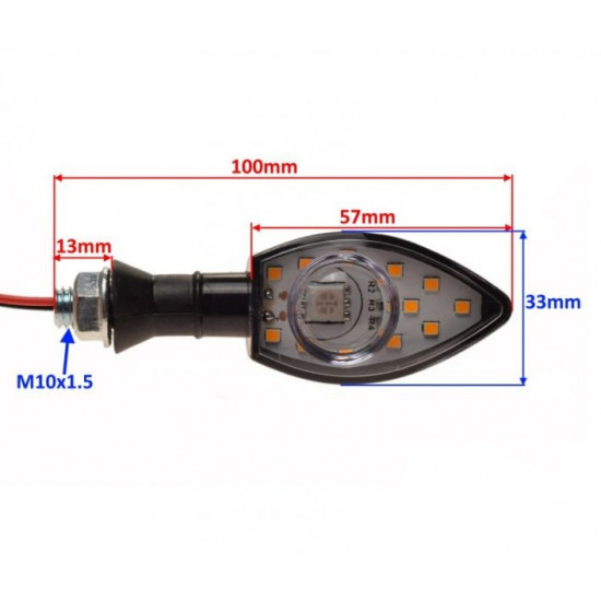 Universal LED turn signals (2pcs.)