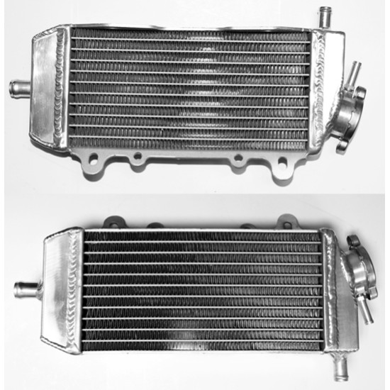 PSYCHIC radiator KAWASAKI KXF 250 '04-05, SUZUKI RMZ 250 04-06 increased capacity, left (with plug) (pcs.)