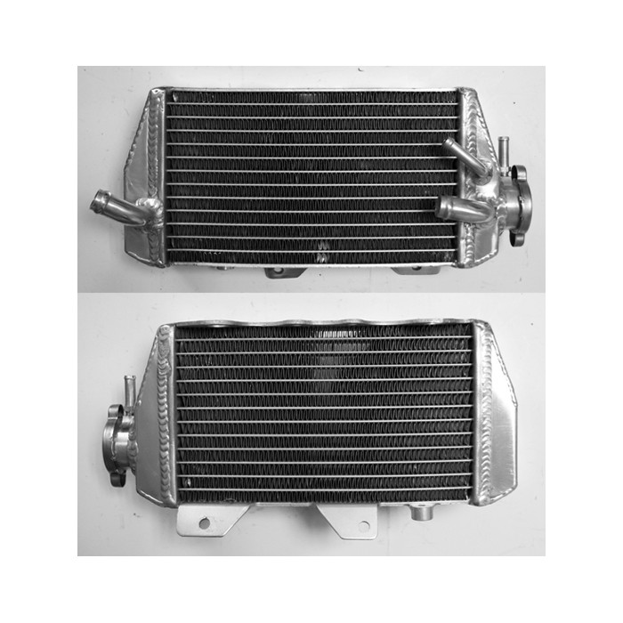 PSYCHIC radiator KAWASAKI KXF 450 '08, KLX 450R '08-09 increased capacity, right (pcs.) (with plug)