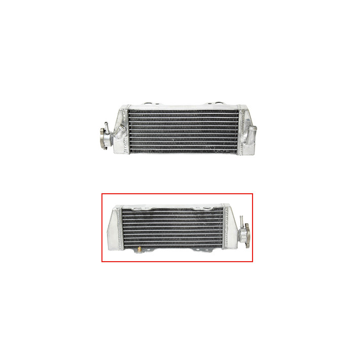 PSYCHIC radiator KTM SX 125/144/150 '98-06, EXC 125 '98-06, SX 250 '03-06 left (pcs.) (with plug)