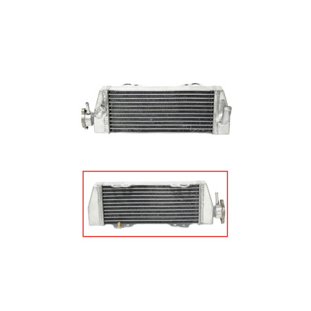 PSYCHIC radiator KTM SX 125/144/150 '98-06, EXC 125 '98-06, SX 250 '03-06 left (pcs.) (with plug)