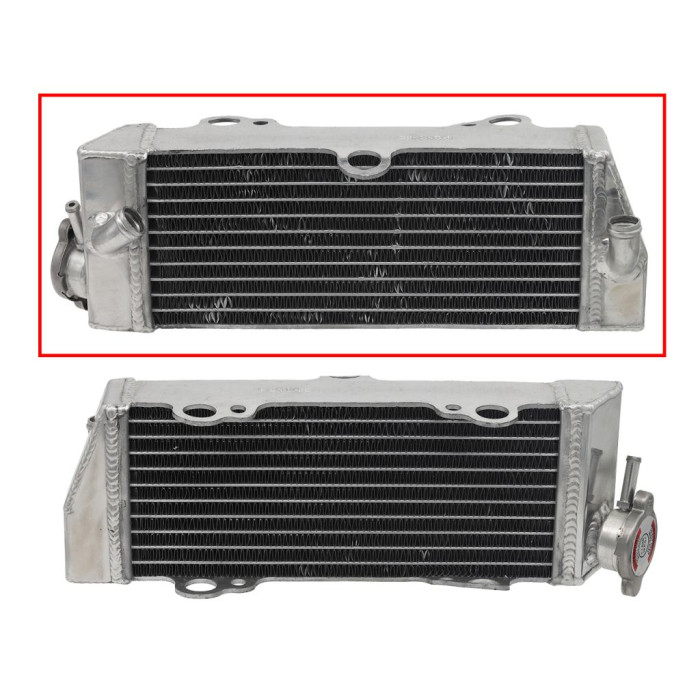 PSYCHIC radiator KTM SX 85 '03-10, SX 105 '03-10 left (pcs.) (with plug)