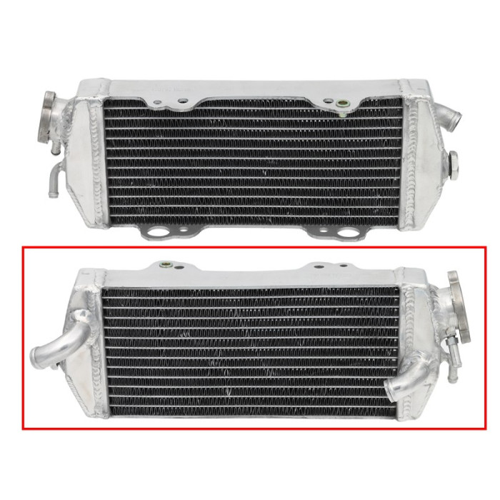 PSYCHIC radiator KTM SX/EXC 250 '00-05, SX/EXC 400/450/520 '00-02, SX/EXC 525 '00-05 left (pcs.) (with plug)