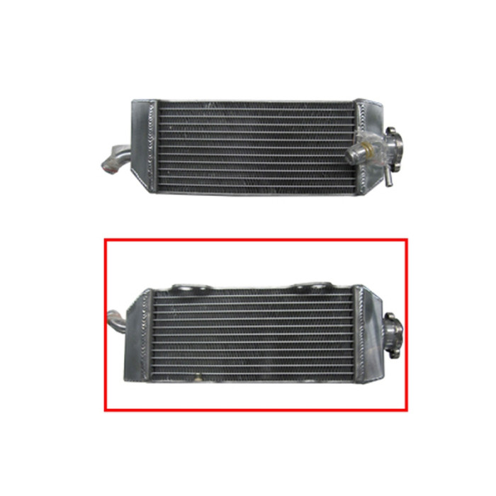PSYCHIC radiator KTM SX/EXC 450 '03-'07, SX/EXC 525 '03-07 left (pcs.) (with plug)