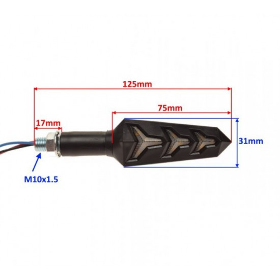 Universal LED turn signals (2pcs.)