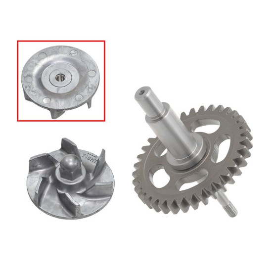 BRONCO 2022/01 axle (impeller) propeller (impeller) cooling pump POLARIS SPORTSMAN FOREST/TOURING/X2/XP 550 '09-'14 (3090132