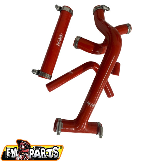 FM-PARTS silicone hoses/cooling radiator BETA RR 250/300 '20-22' color red