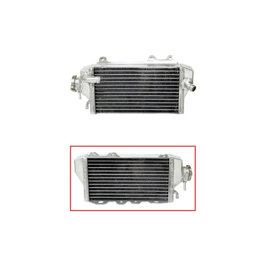 PSYCHIC radiator KAWASAKI KXF 450 '12-15 right (pcs.) (with plug)
