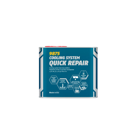 MANNOL COOLING SYSTEM QUICK REPAIR aušinimo sistemos sandariklis 500ML (9875) (24)