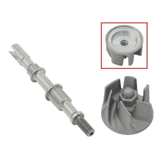 BRONCO 2022/01 shaft (impeller) propeller (impeller) cooling pump KAWASAKI KVF 300 BRUTE FORCE '12-'21 (59256-Y001)