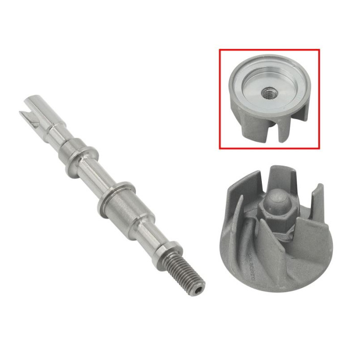 BRONCO 2022/01 shaft (impeller) propeller (impeller) cooling pump KAWASAKI KVF 300 BRUTE FORCE '12-'21 (59256-Y001)