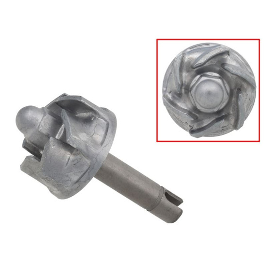 BRONCO 2022/01 shaft (impeller) propeller (impeller) cooling pump YAMAHA YFM 400 '00-'08, YFM 450 '03-'14 (5CG-12450-00-00)