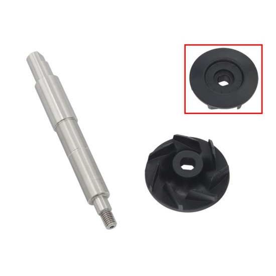 BRONCO 2022/01 axle (impeller) propeller (impeller) cooling pump POLARIS SPORTSMAN 600/700/800 '02-'14, RANGER 700 '05-'09,