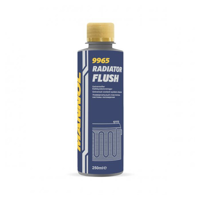 MANNOL RADIATOR FLUSH 250ML - skalavimo (plovimo) priemonė aušinimo radiatoriaus (9965) (50)