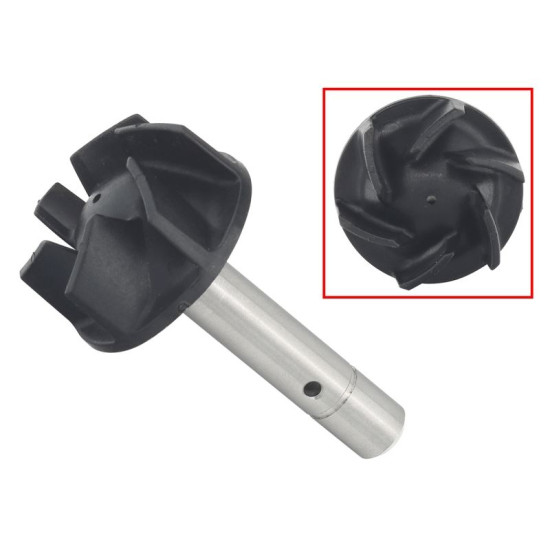BRONCO 2022/01 shaft (impeller) propeller (impeller) cooling pump YAMAHA YFM 700R RAPTOR '06-'21 (1S3-12450-00-00)