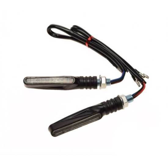 Universal LED turn signals with brake function (2 pcs.)