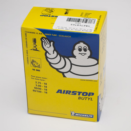 MICHELIN padangos kamera CH 17MG VALVE TR4 4.00-17, 4.60-17, 110/70-17, 110/80-17, 110/90-17, 120/70-17, 120/80-17