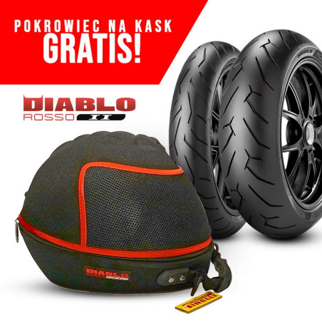 PIRELLI tire set (2291900/22) 120/70ZR17 DIABLO ROSSO II (58W) TL M/C 15/2022 + (2070300/22) 170/60ZR17 DIABLO ROSSO I