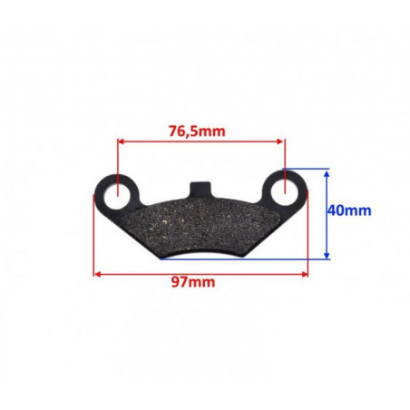 Brake pads (MCB863)