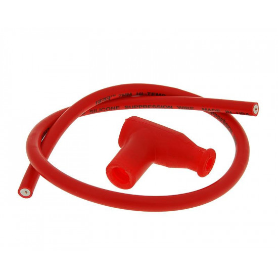 101 Octane spark plug pipe with spark plug wire