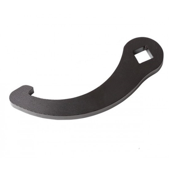 Shock absorber spring adjustment wrench
