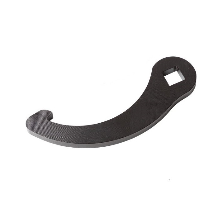 Shock absorber spring adjustment wrench